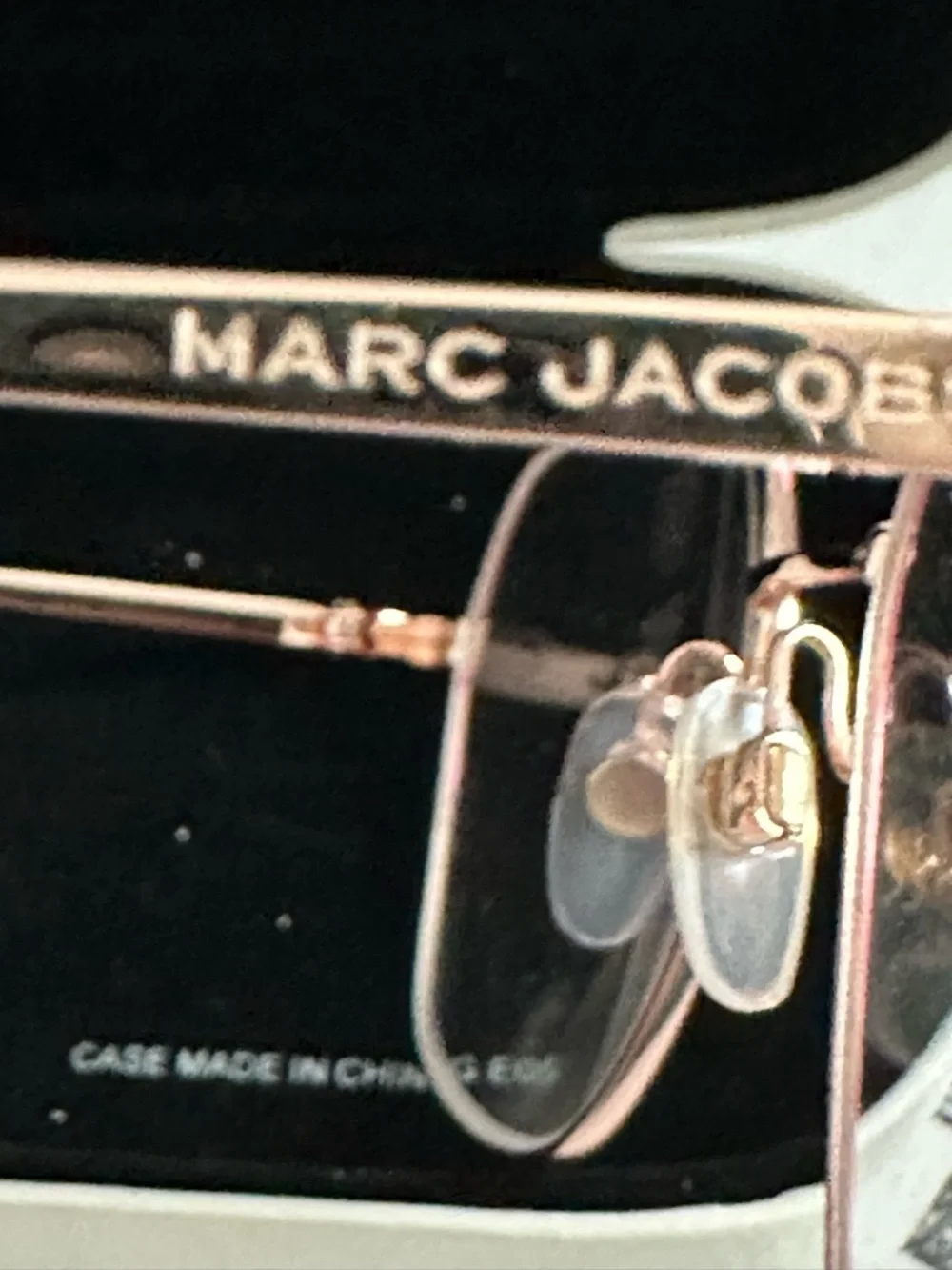 Marc Jacobs Women's Pink Round Metal Frame Sunglasses